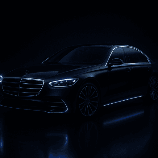 Branded chauffeur website preview